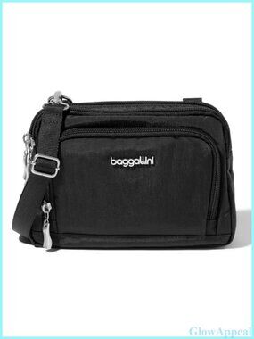 RFID Crossbody Wallet Purse Convertible Belt Bag Water Resistant